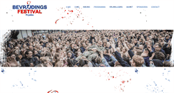 Desktop Screenshot of befrijdingsfestivalfryslan.nl